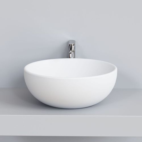 Раковина из сантехнического фарфора Ambassador Queen 116T20101 50х50 накладная цвет белый без отверстий под смеситель - фото 5