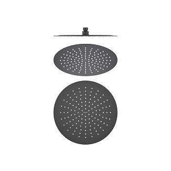 Верхний душ Aquatek AQ2075MB 30х30 черный