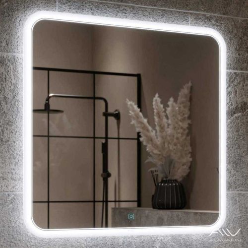Зеркало с подсветкой Alavann Anna ALV0019001 80х80 подвесное - фото 2