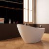 Ванна акриловая Frank 12523 170х80 отдельностоящая овальная с ножками