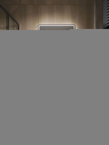 Зеркало с подсветкой и антизапотевателем Orange Nature ONP-80ZE 80х80 - фото 5