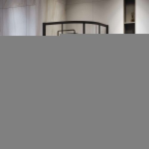 Душевой уголок RGW Passage 03085299-14 90х90 стекло прозрачное профиль черный без поддона - фото 2