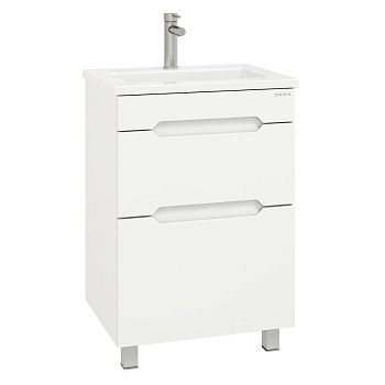 Тумба под раковину Onika Айленд 106155 60х50 напольная цвет белый