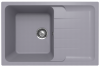 Кухонная мойка Ulgran Quartz Gerda 780-05 80х50 цвет серый