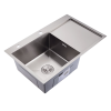 Кухонная мойка Splenka S705.7850.05 80х50 цвет серый поверхность матовая