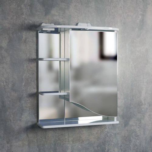 Зеркало-шкаф Onika Виола 206003 60х70 подвесной цвет белый - фото 2