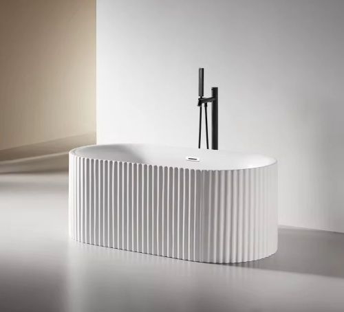 Ванна акриловая Cerutti SPA CT9330 170х75 отдельностоящая овальная с ножками - фото 3