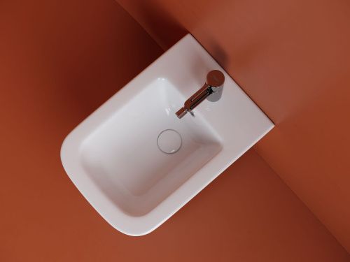 Биде подвесное Ceramica Nova UNION CN4010 цвет белый - фото 4