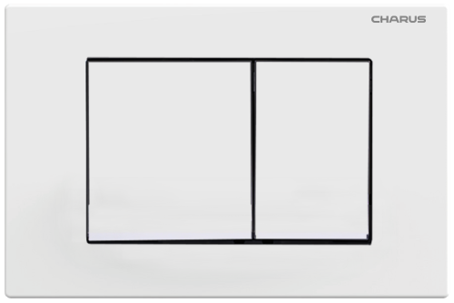 Клавиша смыва механическая CHARUS Minimalista FP.310.12.01 цвет белый