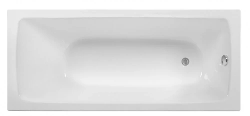 Ванна чугунная Wotte Vector Vector 1700x750 170х75 пристенная прямоугольная без ножек