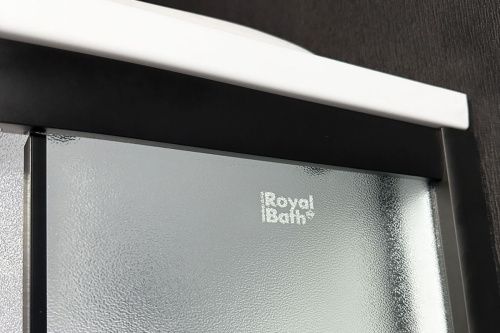 Душевая кабина Royal Bath HK RB90HK1-M-BL Practic 90х90 четверть круга с крышей ориентация универсальная - фото 5
