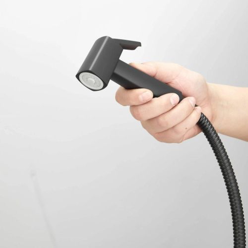 Гигиенический душ со смесителем Maretti Umbria Black UMB30RV67 черный - фото 4