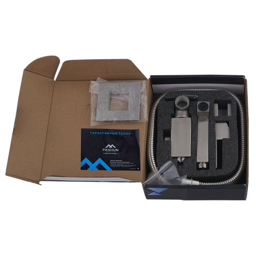 Гигиенический душ со смесителем Fashun A57804 серый - фото 5