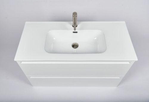 Тумба с раковиной Inda Piccadilly INDA Piccadilly 100MW Kona 100х50 подвесная - фото 4