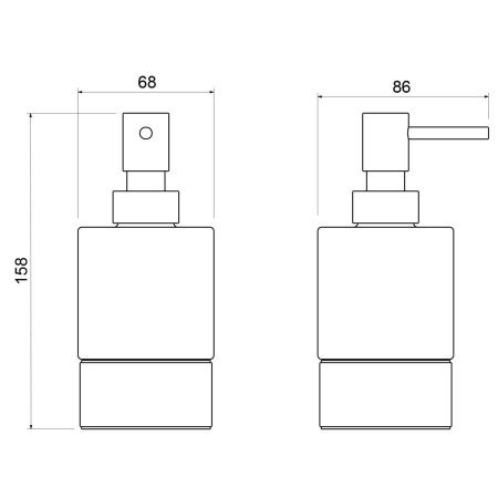 Дозатор Timo Saona 13239/03