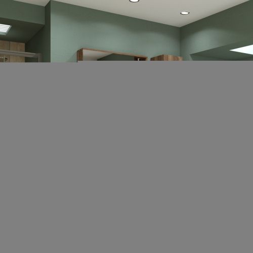 Зеркало-шкаф Grossman Форта 2080022 80х70 подвесной цвет коричневый - фото 3