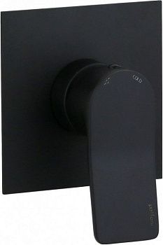 Смеситель для душа Paffoni Tilt TI010NO/M встраиваемый в стену черный