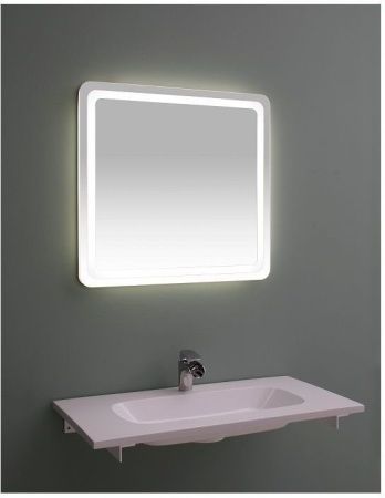 Зеркало с подсветкой De Aqua Смарт SMR 403 080 80х80 подвесное