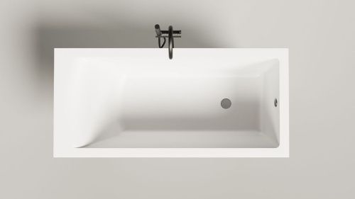 Ванна из искусственного камня Salini CASCATA 105011G 150х70 встраиваемая прямоугольная - фото 5