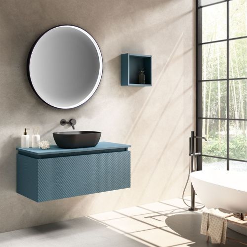 Зеркало с подсветкой Xpertials Noa 84354135-00080 80х80 подвесное - фото 2