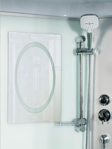 Душевая кабина WeltWasser WW500 10000003241 80х80 четверть круга с крышей ориентация универсальная - фото 5