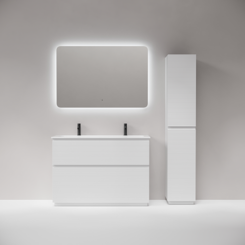 Тумба под раковину Sancos FOLK Floor FL120FW 120х40 напольная цвет белый - фото 3