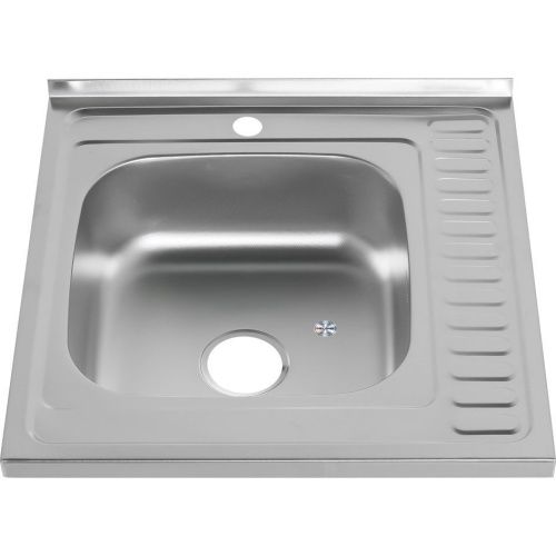 Кухонная мойка Melana 097D t L (*10) 60х60 цвет хром - фото 2