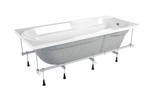 Ванна акриловая Loranto CS00063294Granby 180х80 пристенная прямоугольная - фото 4