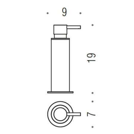 Дозатор Colombo Mini B9342.OM