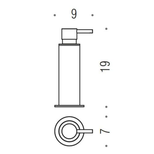 Дозатор Colombo Mini B9342.OM - фото 2