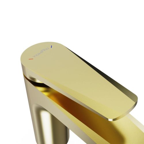 Смеситель Tokito KIN TOK-KIN-1011 на раковину золото - фото 5