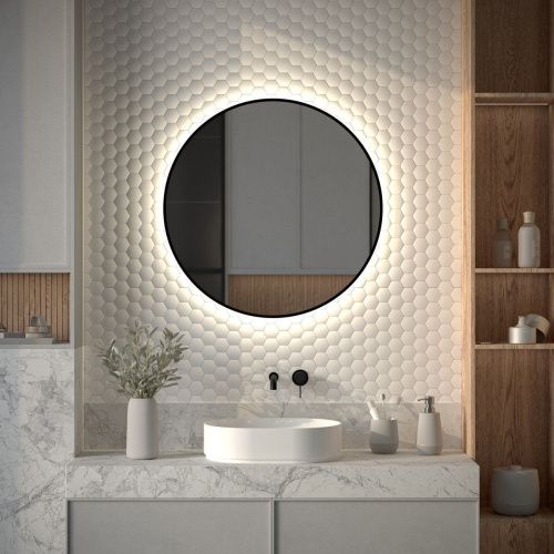 Зеркало с подсветкой Defesto AURA DF 2985 80х80 подвесное - фото 3