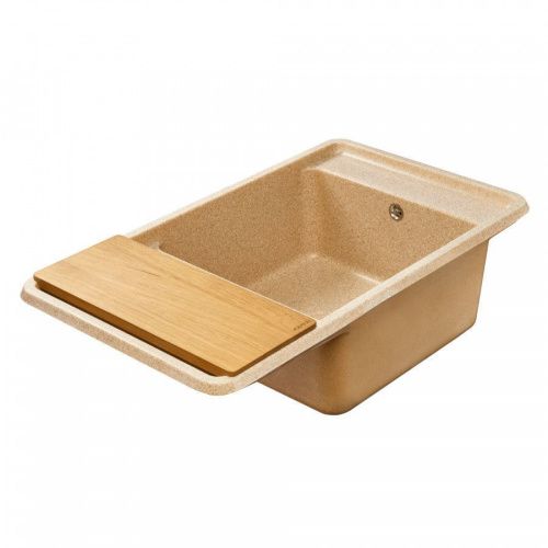 Кухонная мойка Aquaton Беллис 1A724832BS220 85х50 цвет бежевый - фото 5