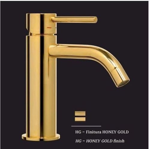 Смеситель Paffoni Light LIG131HG на биде золото - фото 2