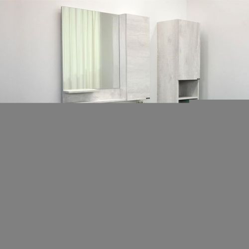 Тумба с раковиной Comforty Верона 00-00001972CF 90х50 напольная цвет серый - фото 4