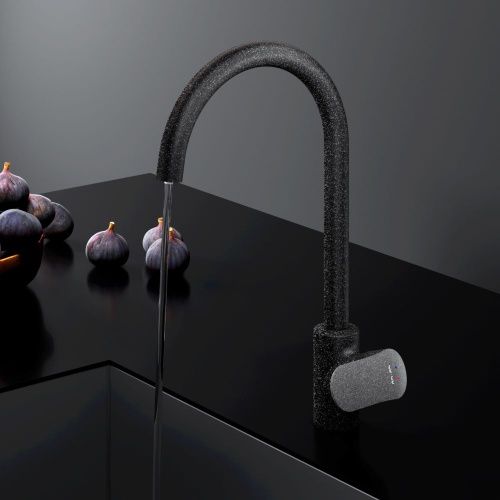 Смеситель для кухни Am.Pm Like F8007722 на мойку черный - фото 4