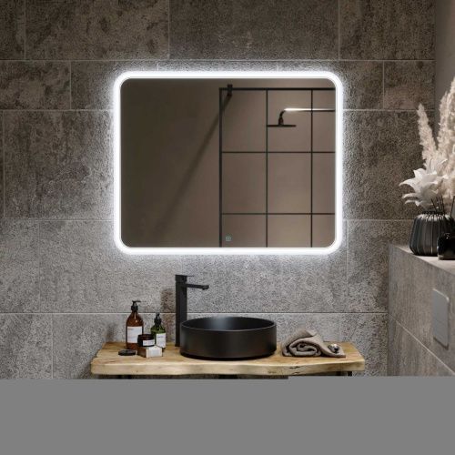 Зеркало с подсветкой Alavann Anna ALV0014001 100х80 подвесное - фото 2