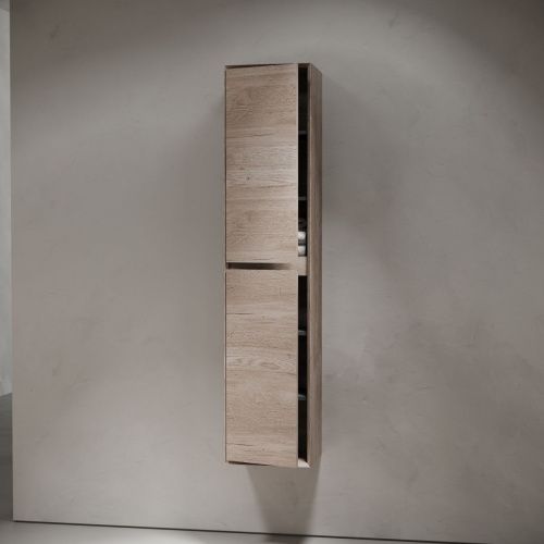 Шкаф-пенал Sancos Marmi 1.0/Marmi 2.0 PMR35EG 40х160 подвесной цвет коричневый - фото 4