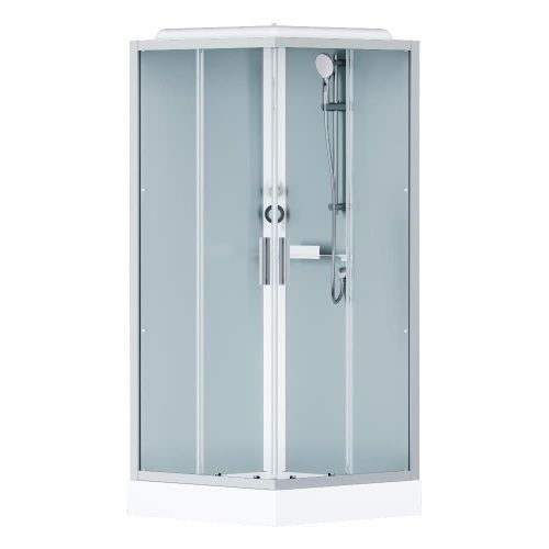 Душевая кабина Am.Pm Gem W90C-403-090MT 90х90 квадратная с крышей ориентация универсальная - фото 2
