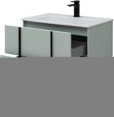 Тумба под раковину Allen Brau Reality 1.32004.PWM 70х50 подвесная цвет зеленый