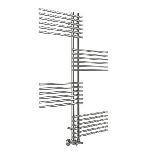 Полотенцесушитель водяной Terminus 4670078530622 90х120 хром - фото 4