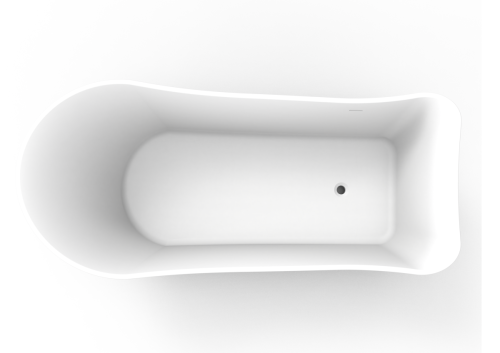 Ванна из искусственного камня Timo JUTA JUTA1815 185х85 отдельностоящая овальная - фото 2
