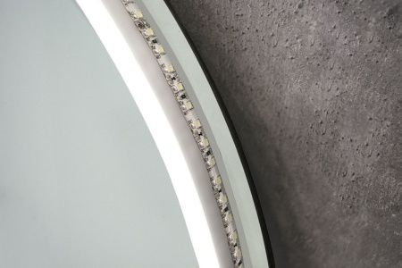 Зеркало с подсветкой Xpertials Duvet Led 84354135-68427 100х100 подвесное