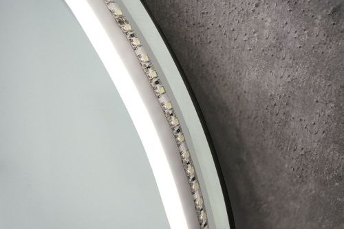 Зеркало с подсветкой Xpertials Duvet Led 84354135-68427 100х100 подвесное - фото 3
