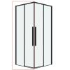 Душевая дверь Grossman Galaxy 1/2.K33.01.12.21.00 120х195 стекло прозрачное профиль черный