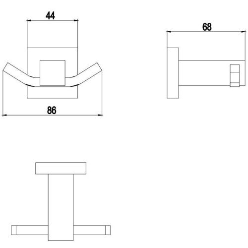 Крючок Timo Selene 17012/17 - фото 2