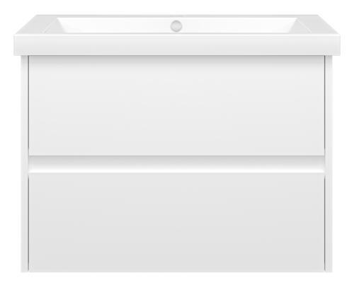 Тумба под раковину Misty Алиса Э-Али01075-011П2Я 70х50 подвесная цвет белый - фото 2