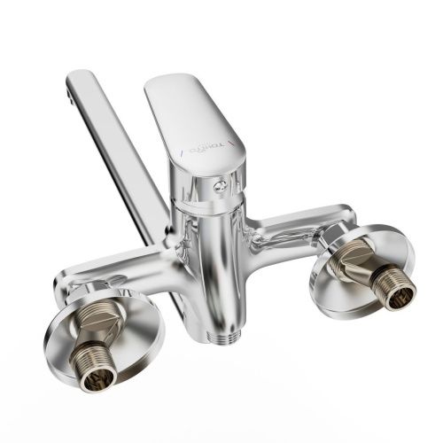 Смеситель для ванны Tokito HAPPO TOK-HAP-1015 настенный хром - фото 5