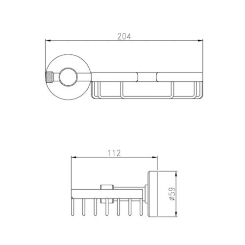 Мыльница Bronze de Luxe ROYAL R25202 - фото 3