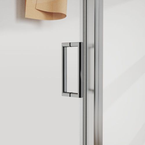 Душевой уголок Vincea City VSR-5CT9011CL 110х90 стекло прозрачное профиль хром без поддона - фото 3